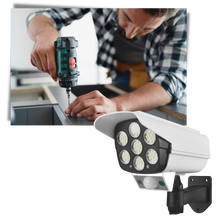 Carica l&#39;immagine nel visualizzatore di Gallery, Lampada LED con sensore di movimento solare
