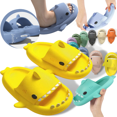 Pantofole da spiaggia con squalo - Ozerty