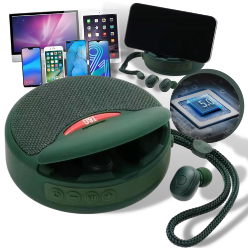 Altoparlante bluetooth senza fili con auricolari - Ozerty