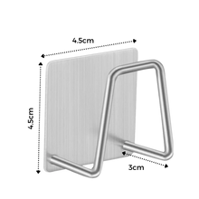 Carica l&#39;immagine nel visualizzatore di Gallery, Confezione da 2 porta-spugna in acciaio inox - Ozerty
