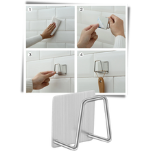 Carica l&#39;immagine nel visualizzatore di Gallery, Confezione da 2 porta-spugna in acciaio inox
