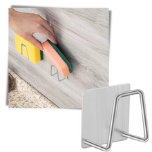 Carica l&#39;immagine nel visualizzatore di Gallery, Confezione da 2 porta-spugna in acciaio inox - Ozerty
