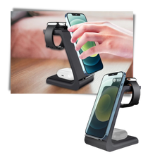 Load image into Gallery viewer, Stazione di ricarica per telefoni wireless
