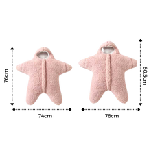 Carica l&#39;immagine nel visualizzatore di Gallery, Sacco nanna per bambini a forma di stella marina - Ozerty
