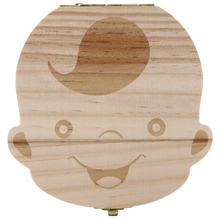 Carica l&#39;immagine nel visualizzatore di Gallery, Scatola di legno per denti da latte
