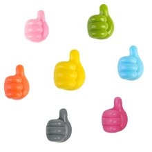 Carica l&#39;immagine nel visualizzatore di Gallery, Confezione da 20 ganci da parete con pollice in su - Ozerty
