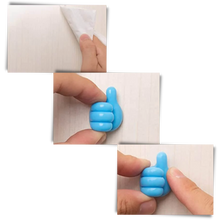 Carica l&#39;immagine nel visualizzatore di Gallery, Confezione da 20 ganci da parete con pollice in su - Ozerty
