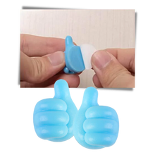 Carica l&#39;immagine nel visualizzatore di Gallery, Confezione da 20 ganci da parete con pollice in su - Ozerty
