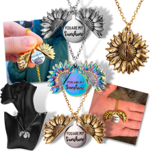 Carica l&#39;immagine nel visualizzatore di Gallery, Ciondolo a forma di girasole - Ozerty
