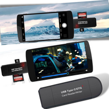 Carica l&#39;immagine nel visualizzatore di Gallery, Lettore di schede di memoria SD 3 in 1
