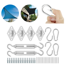 Carica l&#39;immagine nel visualizzatore di Gallery, Kit di ferramenta per vele da paralume M5 - Ozerty
