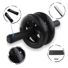 Carica l&#39;immagine nel visualizzatore di Gallery, Rullo per addominali con impugnature imbottite - Ozayti
