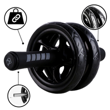 Carica l&#39;immagine nel visualizzatore di Gallery, Rullo per addominali con impugnature imbottite - Ozayti
