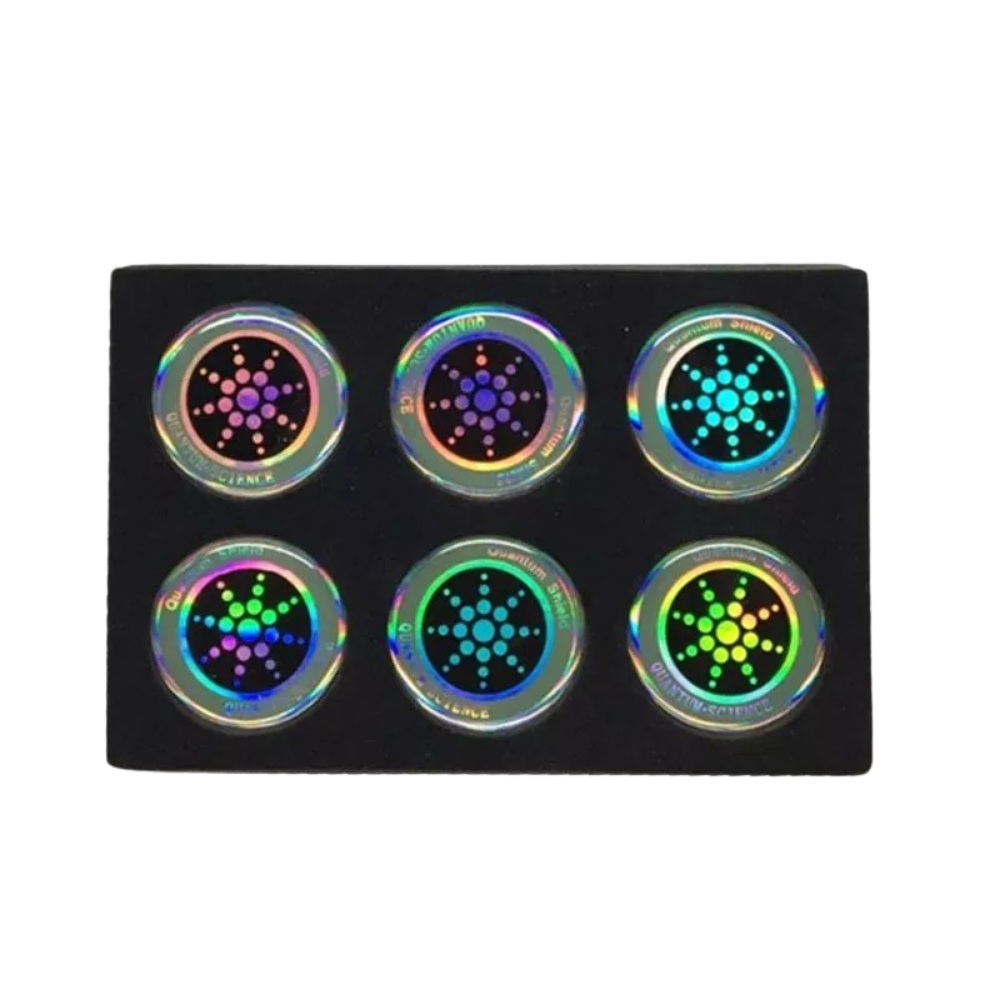 Confezione da 6 adesivi antiradiazioni