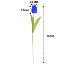 Carica l&#39;immagine nel visualizzatore di Gallery, Fiore di tulipano artificiale (10 pezzi) - Ozerty
