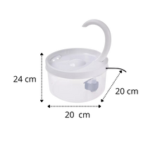 Carica l&#39;immagine nel visualizzatore di Gallery, Fontana d&#39;acqua automatica per gatto con luce LED - Ozerty
