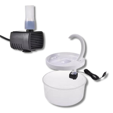 Carica l&#39;immagine nel visualizzatore di Gallery, Fontana d&#39;acqua automatica per gatto con luce LED - Ozerty
