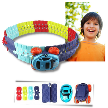 Carica l&#39;immagine nel visualizzatore di Gallery, Auto ferroviaria flessibile giocattolo per bambini - Ozerty
