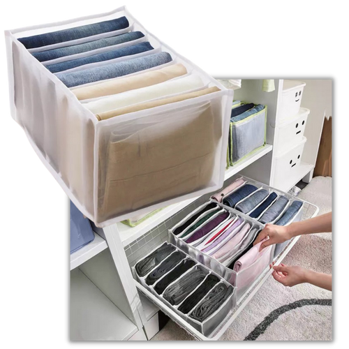 Organizzatore di abiti guardaroba a mesh - Ozerty