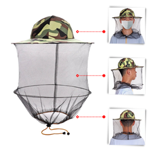 Carica l&#39;immagine nel visualizzatore di Gallery, Cappello da apicoltura mimetico con velo di nylon a rete - Ozerty
