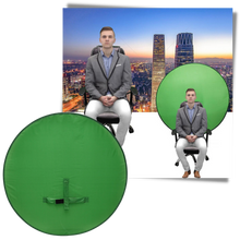 Carica l&#39;immagine nel visualizzatore di Gallery, Schermo verde pieghevole per sedia - Ozerty
