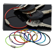 Carica l&#39;immagine nel visualizzatore di Gallery, Confezione di portachiavi in filo flessibile - Ozerty
