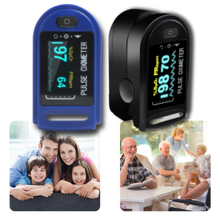 Carica l&#39;immagine nel visualizzatore di Gallery, Pulsossimetro digitale da dito - Ozerty
