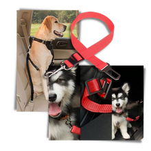 Carica l&#39;immagine nel visualizzatore di Gallery, Cintura di sicurezza regolabile e durevole per cani per auto - Ozerty
