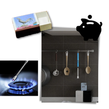 Carica l&#39;immagine nel visualizzatore di Gallery, Accendino da cucina antivento ricaricabile - Ozerty
