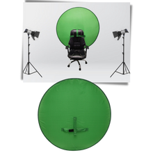 Carica l&#39;immagine nel visualizzatore di Gallery, Schermo verde pieghevole per sedia
