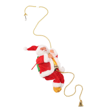Carica l&#39;immagine nel visualizzatore di Gallery, Decorazione Babbo Natale elettrico rampicante  - Ozerty
