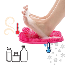 Carica l&#39;immagine nel visualizzatore di Gallery, Massaggiatore per piedi da doccia e tappetino detergente
