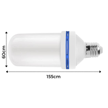 Carica l&#39;immagine nel visualizzatore di Gallery, Lampada con fiamma tremolante a LED - Ozerty
