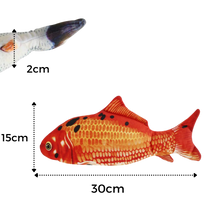 Carica l&#39;immagine nel visualizzatore di Gallery, Giocattolo per gatti a forma di pesce fluttuante - Ozerty
