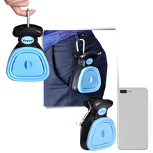 Carica l&#39;immagine nel visualizzatore di Gallery, Paletta per cacca di cane pieghevole con distributore di sacchetti - Ozerty
