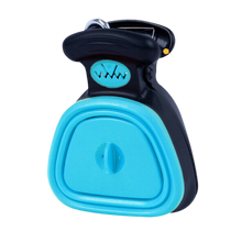 Carica l&#39;immagine nel visualizzatore di Gallery, Paletta per cacca di cane pieghevole con distributore di sacchetti - Ozerty
