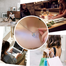 Carica l&#39;immagine nel visualizzatore di Gallery, Collana a forma di cuore a quattro foglie - Ozerty
