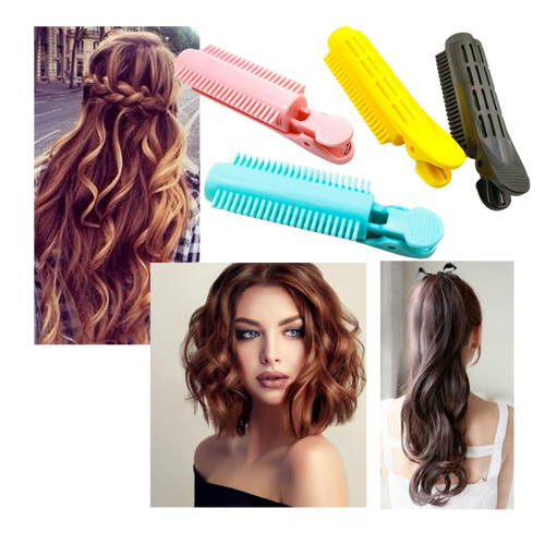 Pacchetto di 4 fermagli istantanei per volumizzare i capelli - Ozerty
