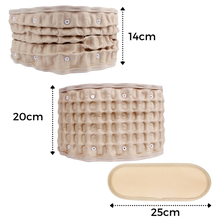 Carica l&#39;immagine nel visualizzatore di Gallery, Cintura di supporto lombare a decompressione gonfiabile - Ozerty
