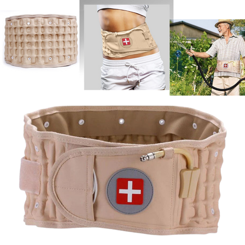 Cintura di supporto lombare a decompressione gonfiabile - Ozerty