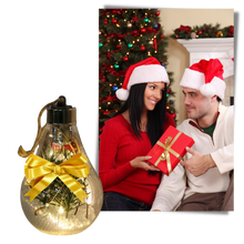 Carica l&#39;immagine nel visualizzatore di Gallery, Lampadina a sfera di Natale trasparente a LED - Ozerty
