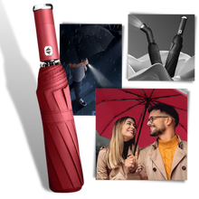 Carica l&#39;immagine nel visualizzatore di Gallery, Ombrello da sole e pioggia a LED antivento - Ozerty
