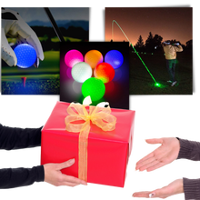 Carica l&#39;immagine nel visualizzatore di Gallery, Confezione da 6 palline da golf luminose a LED - Ozerty
