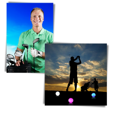 Carica l&#39;immagine nel visualizzatore di Gallery, Confezione da 6 palline da golf luminose a LED - Ozerty
