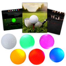 Carica l&#39;immagine nel visualizzatore di Gallery, Confezione da 6 palline da golf luminose a LED - Ozerty
