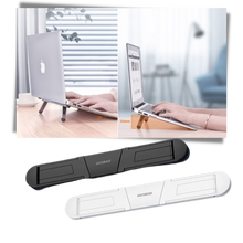 Carica l&#39;immagine nel visualizzatore di Gallery, Leggero supporto invisibile in alluminio per laptop - Ozerty
