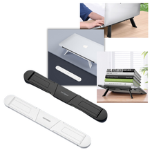 Carica l&#39;immagine nel visualizzatore di Gallery, Leggero supporto invisibile in alluminio per laptop - Ozerty
