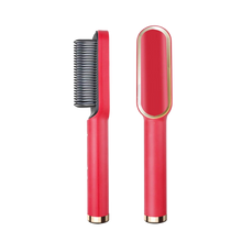 Carica l&#39;immagine nel visualizzatore di Gallery, Piastra per capelli elettrica a spazzola in ceramica

