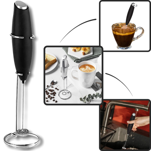 Montalatte elettrico portatile con supporto - Ozerty