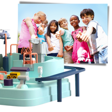 Carica l&#39;immagine nel visualizzatore di Gallery, Giocattolo meccanico da pista per bambini
